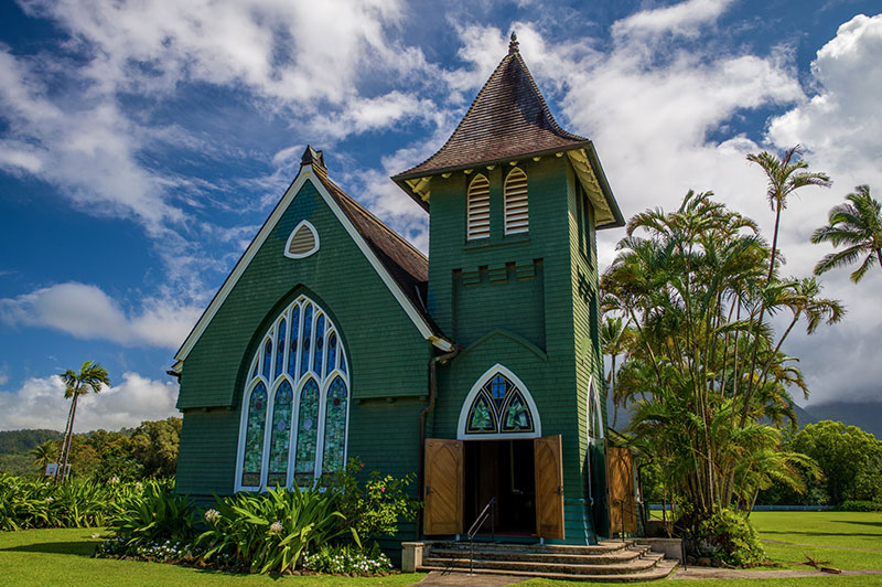 Waioli Church Hanalei Kauai
